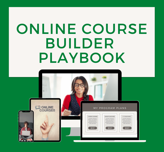 Online Course Builder Playbook (Masterclass Workshop Included)